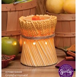 NEW Scentsy Grateful Harvest Premium Wax Warmer Electric Home Fall Decor